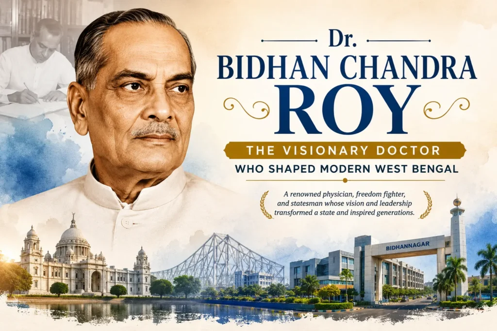 Dr Bidhan Chandra Roy The Visionary Doctor Who Shaped Modern West Bengal