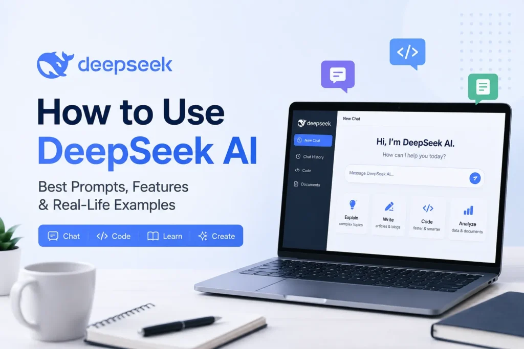 How to Use DeepSeek AI Best Prompts, Features & Real-Life Examples