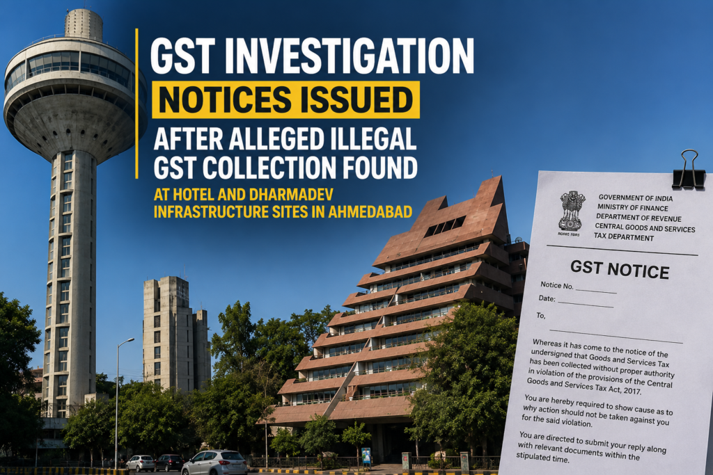 Patang Hotel GST Case Notices Issued After Alleged Illegal Tax Collection