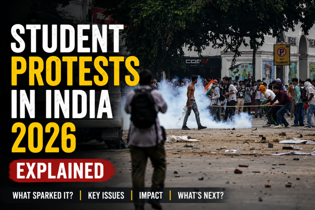 Student Protests in India 2026 Explained