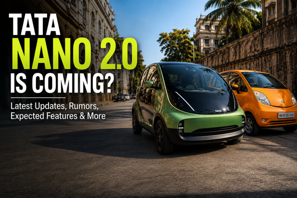 Tata Nano 2.0 Is the Iconic Car Making a Comeback