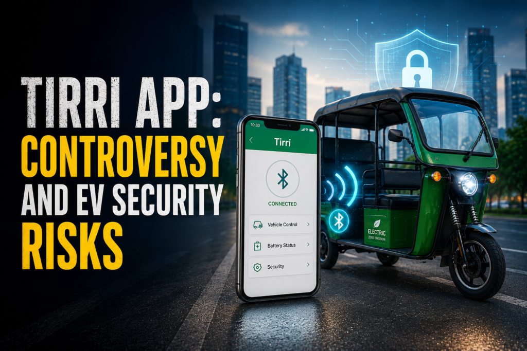 Tirri App Controversy and EV Security Risks