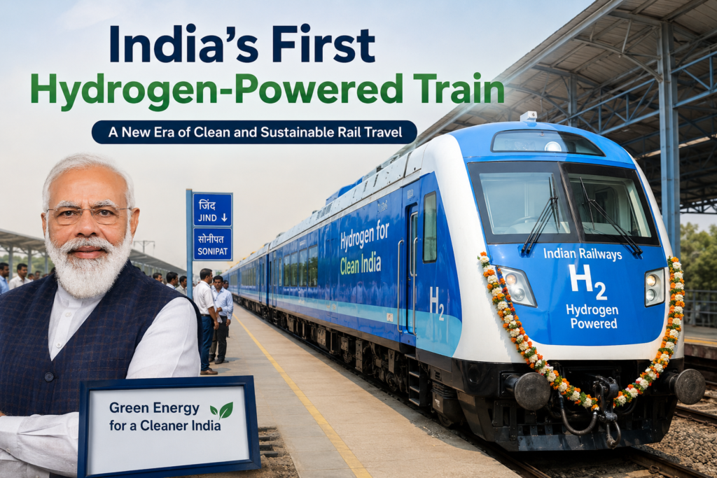 India's First Hydrogen-Powered Train