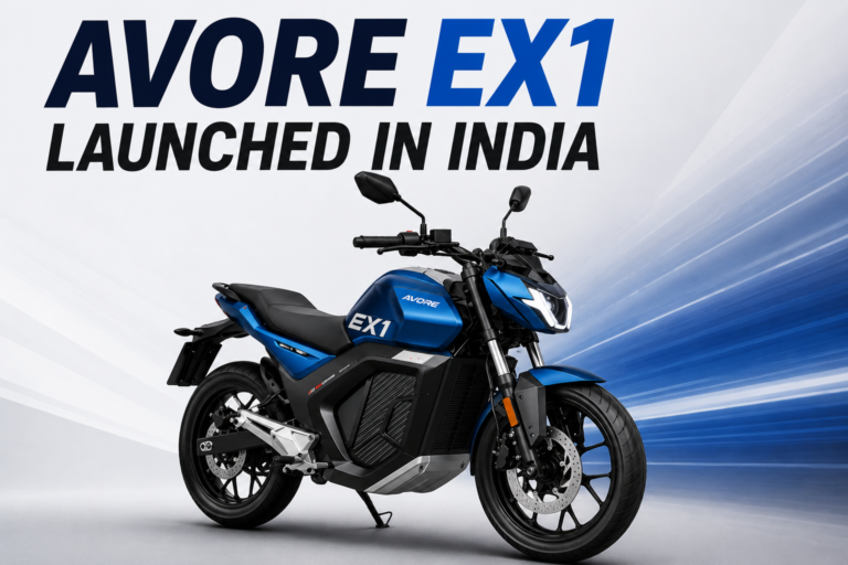 Avore EX1 Launched in India: Price & Specs