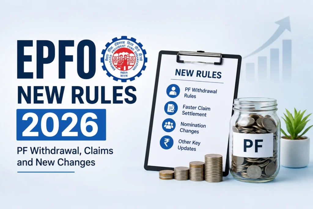 EPFO New Rules 2026: PF Withdrawal, Claims and New Changes Explained