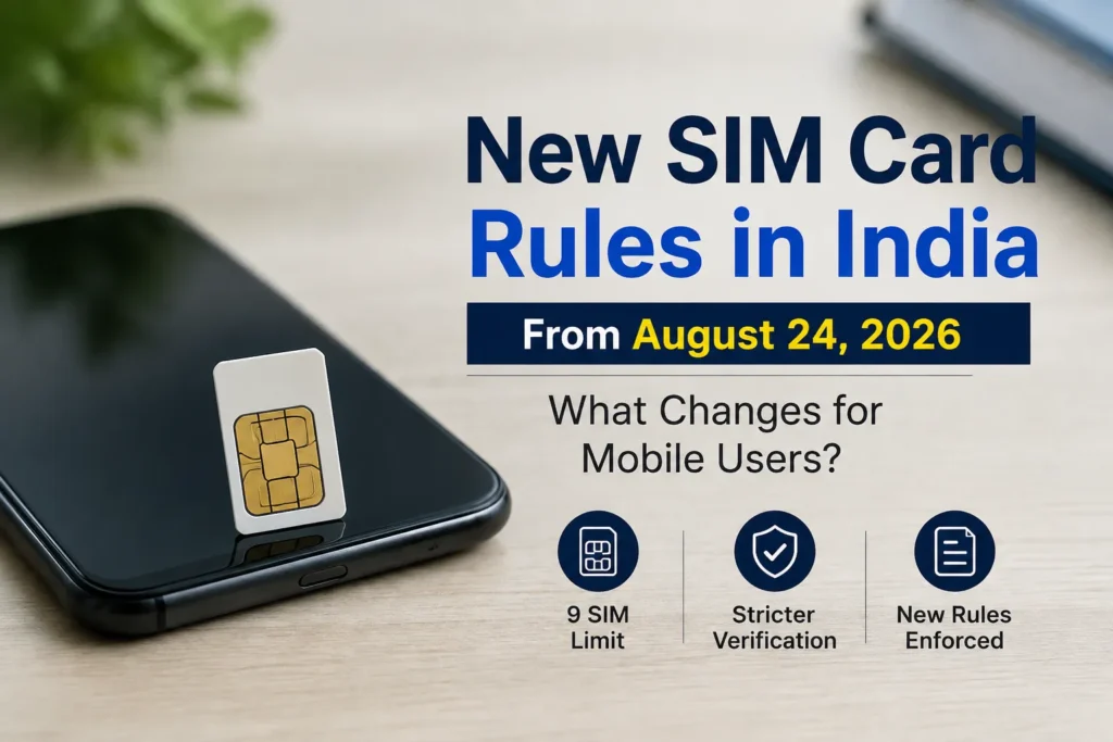 New SIM Card Rules in India