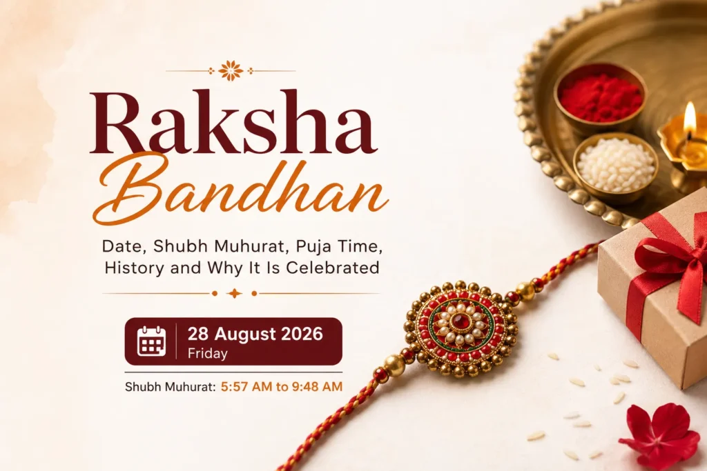 Raksha Bandhan 2026 Date: Shubh Muhurat, Puja Time, History and Why It Is Celebrated