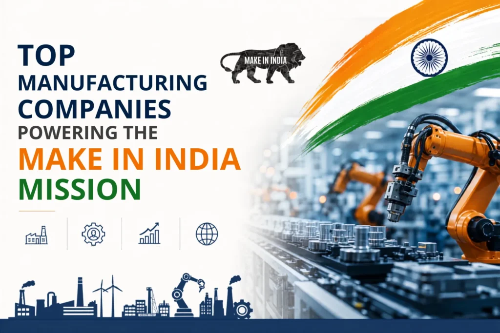 Top Manufacturing Companies Powering the Make in India Mission