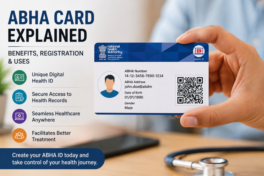 ABHA Card Explained: Benefits, Registration & Uses