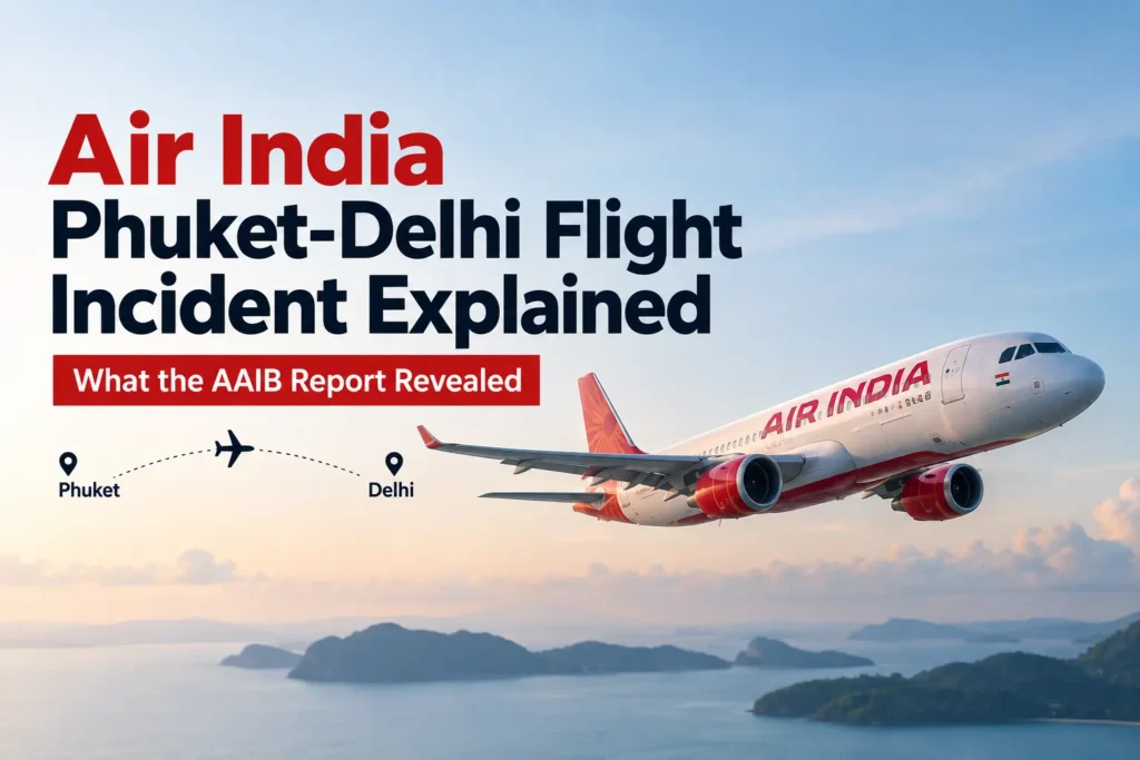 Air India Phuket-Delhi Flight Incident Explained: What the AAIB Report Revealed