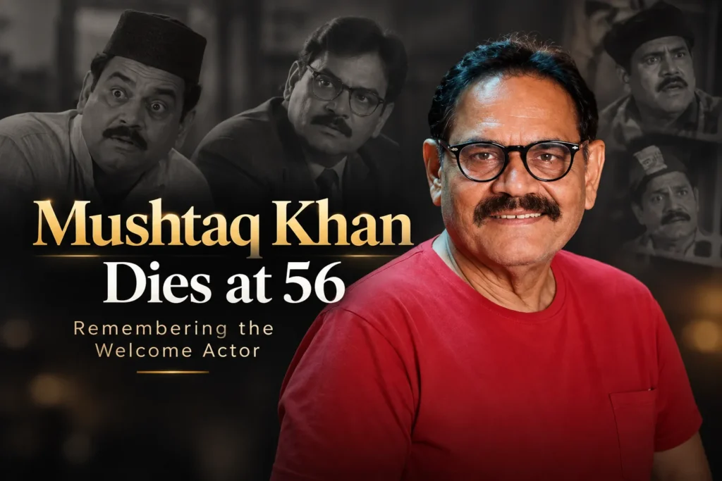Mushtaq Khan Dies at 56: Welcome Actor’s Death Leaves Fans in Shock