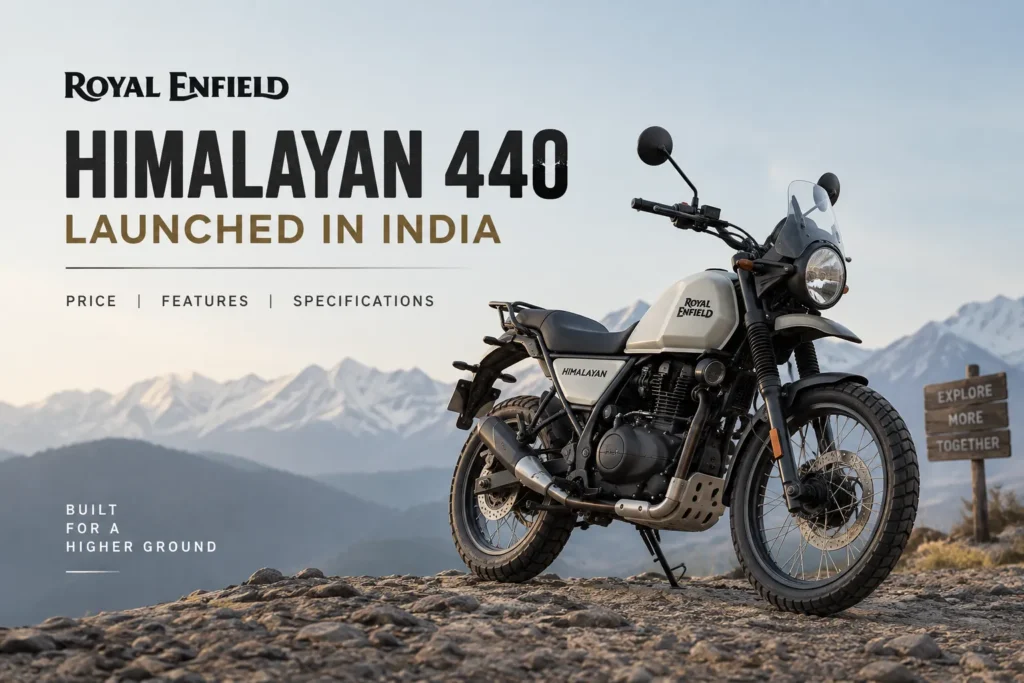 Royal Enfield Himalayan 440: Price, Features & Specs