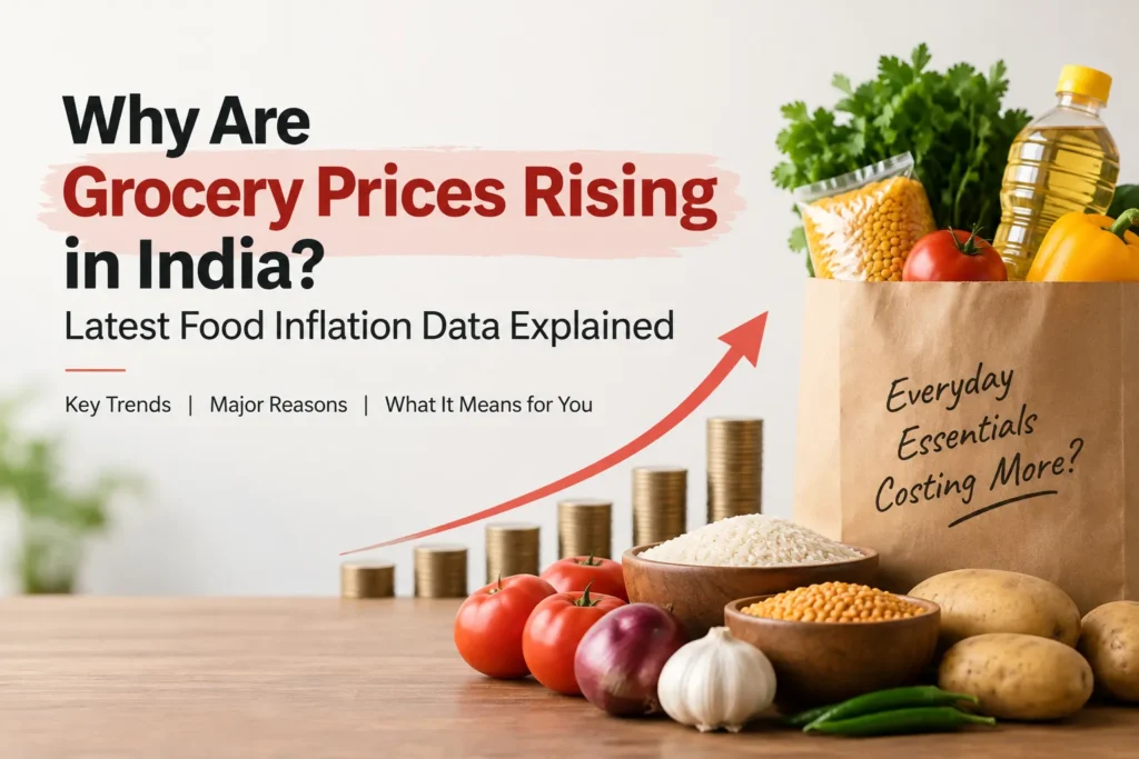 Why Are Grocery Prices Rising in India? Latest Food Inflation Data Explained