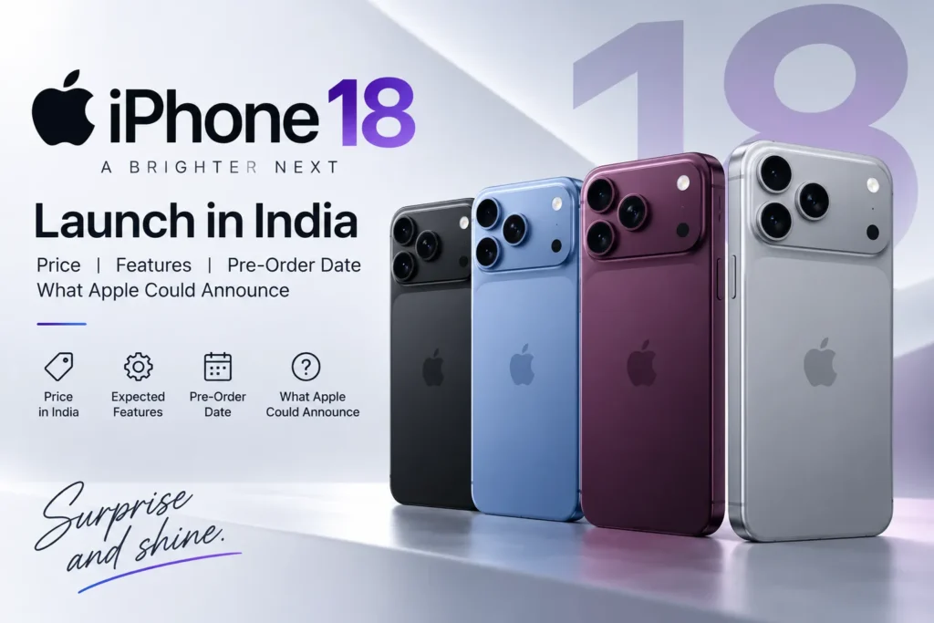 iPhone 18 Launch in India: Price, Features, Pre-Order Date and What Apple Could Announce
