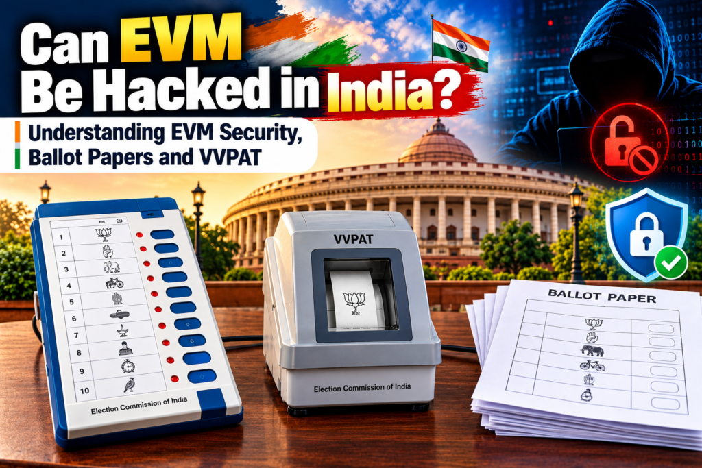 Can EVM Be Hacked in India? EVM vs Ballot Paper