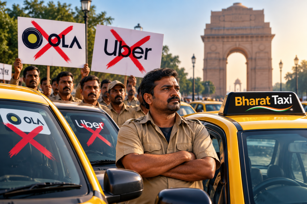 Bharat Taxi in India: Why Drivers Are Boycotting Ola and Uber