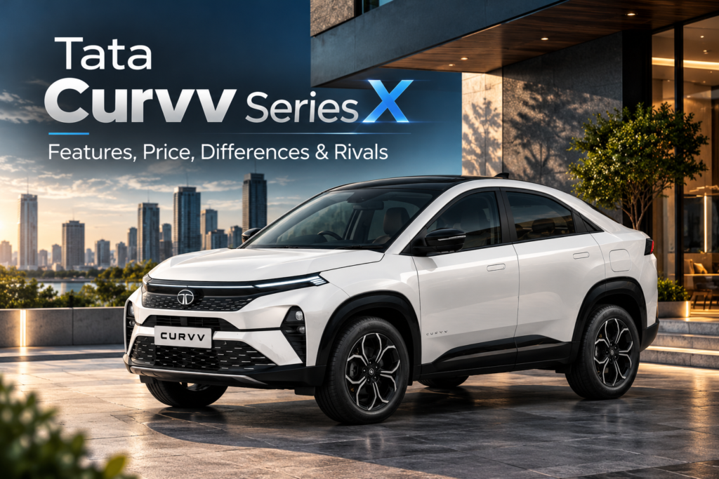 Tata Curvv Series X: Features, Price, Differences & Rivals