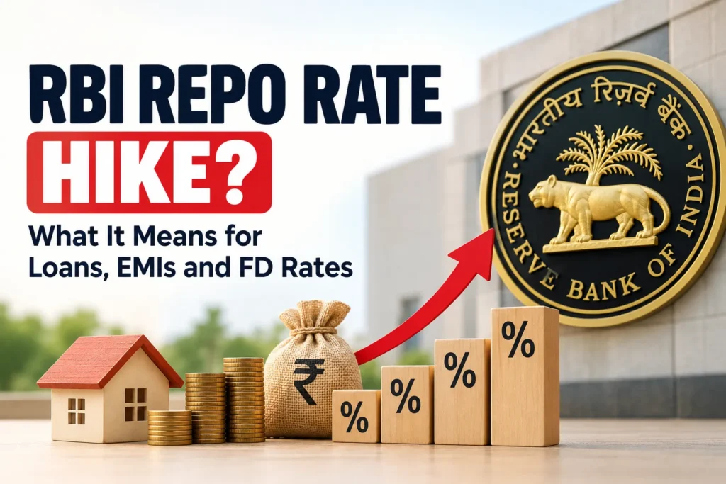 RBI Repo Rate Hike: Will Loans, EMIs and FD Rates Change After the October 2026 MPC Decision?