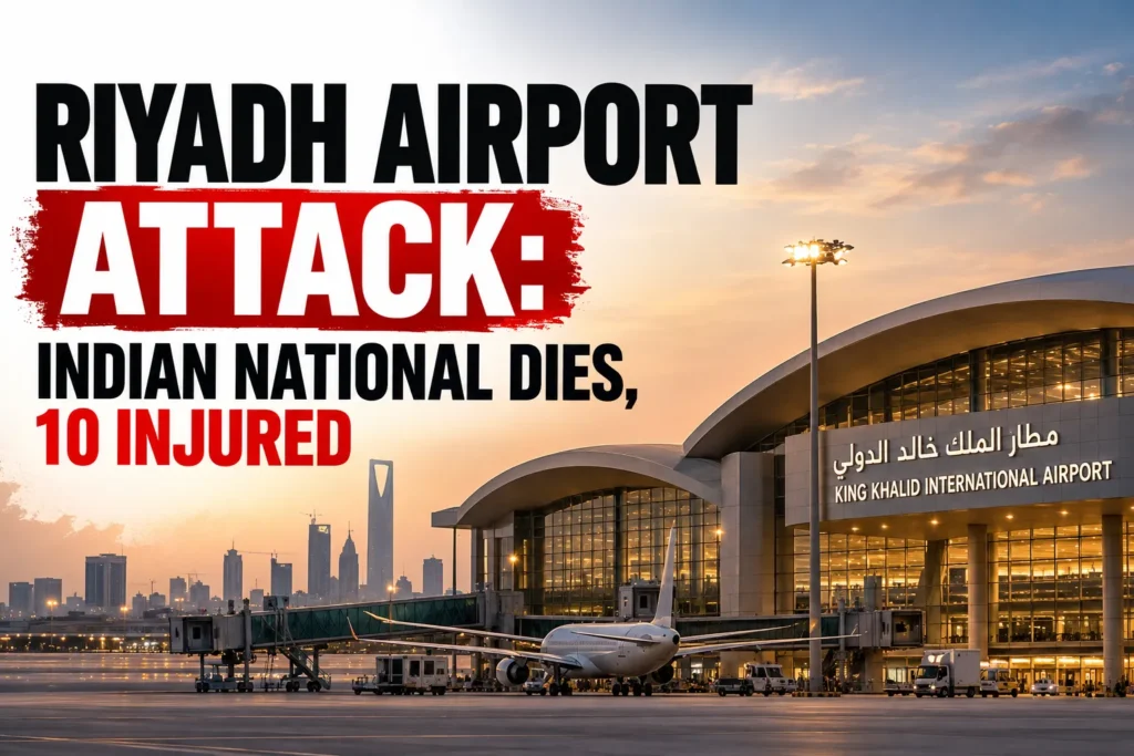 Riyadh Airport Attack: Indian National Dies, 10 Others Injured