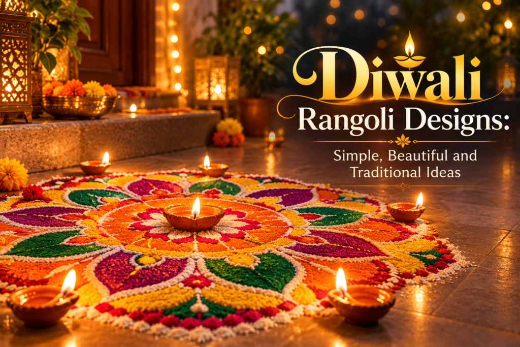 Diwali Rangoli Designs: Simple, Beautiful and Traditional Ideas