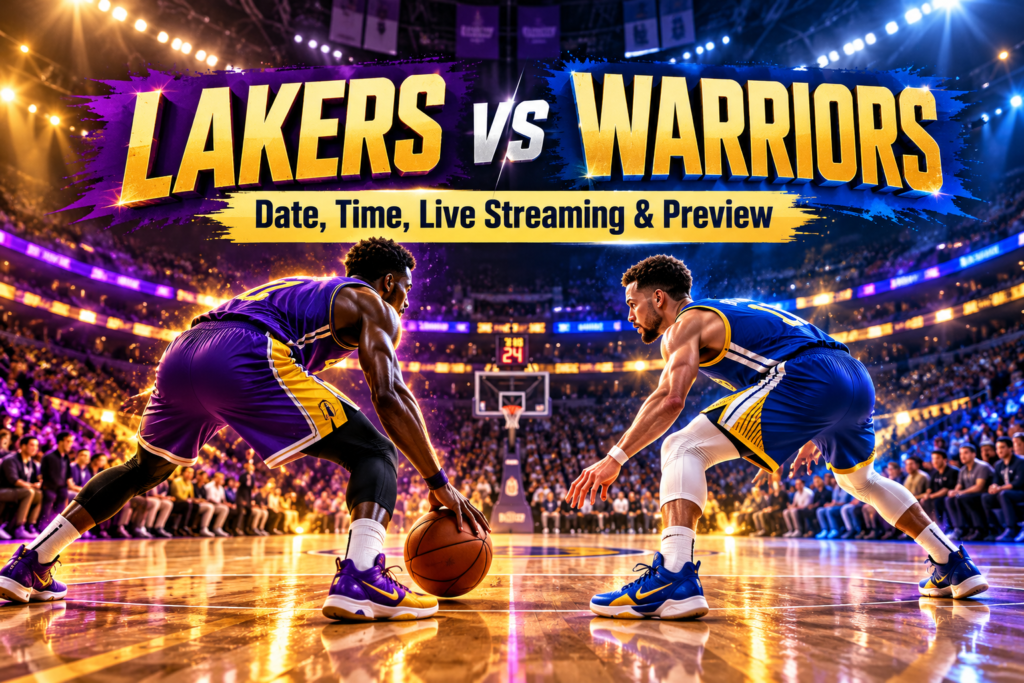 Lakers vs Warriors: Date, Time, Live Streaming & Preview